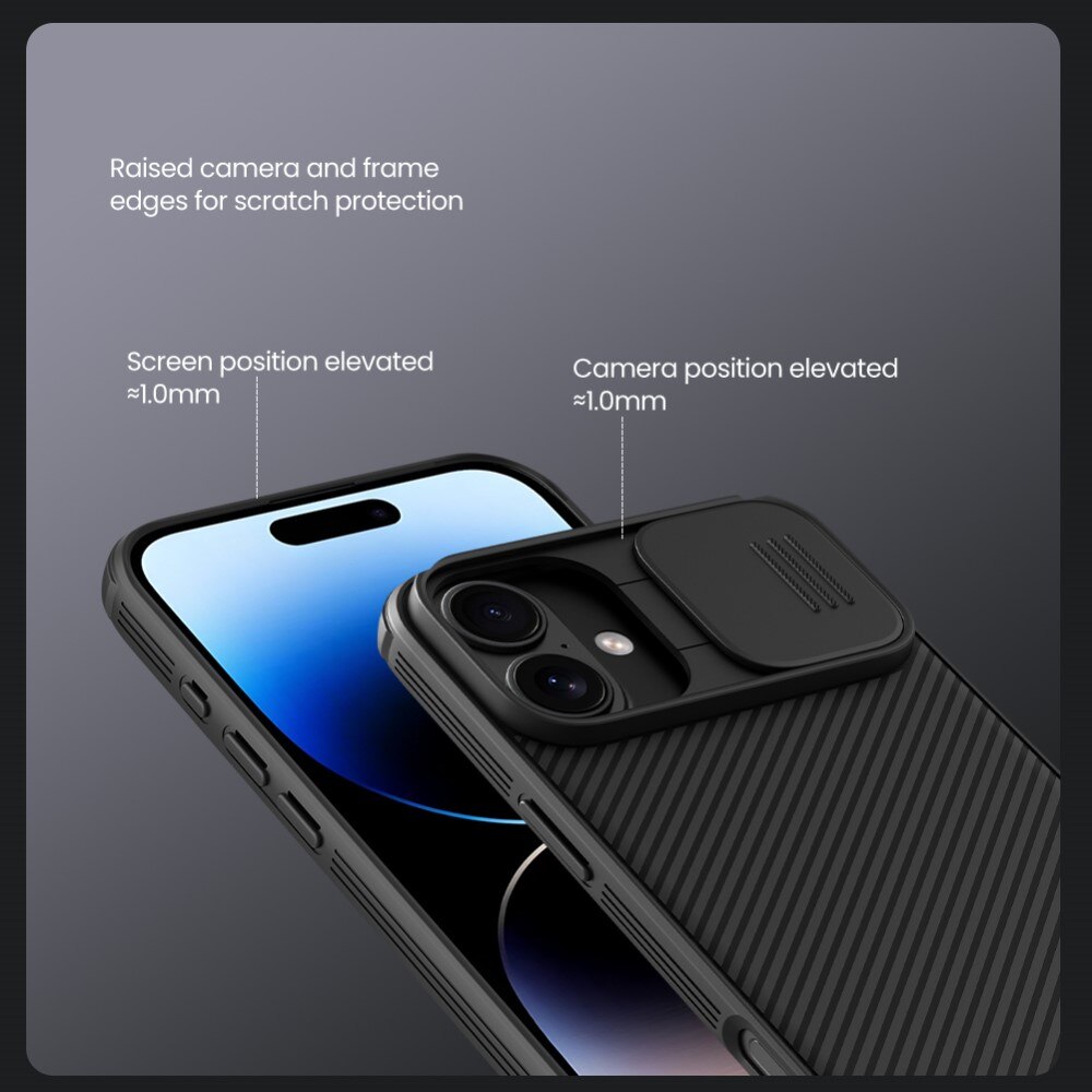 Coque CamShield iPhone 16, Vert
