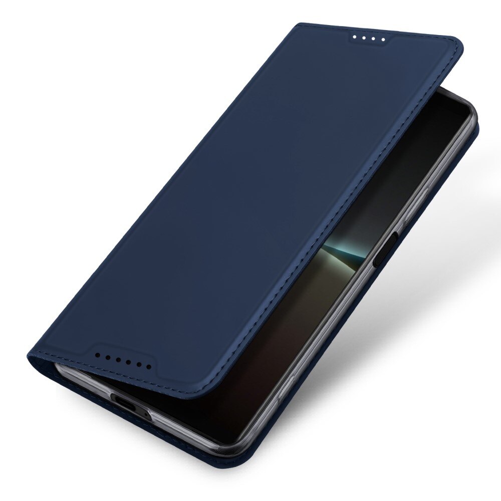 Étui portefeuille Skin Pro Series Sony Xperia 5 IV Navy