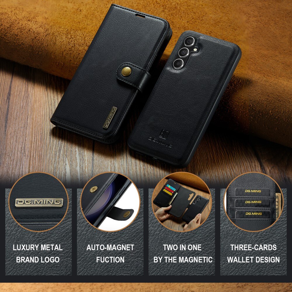 Étui portefeuille Magnet Wallet Samsung Galaxy S24 FE, Black