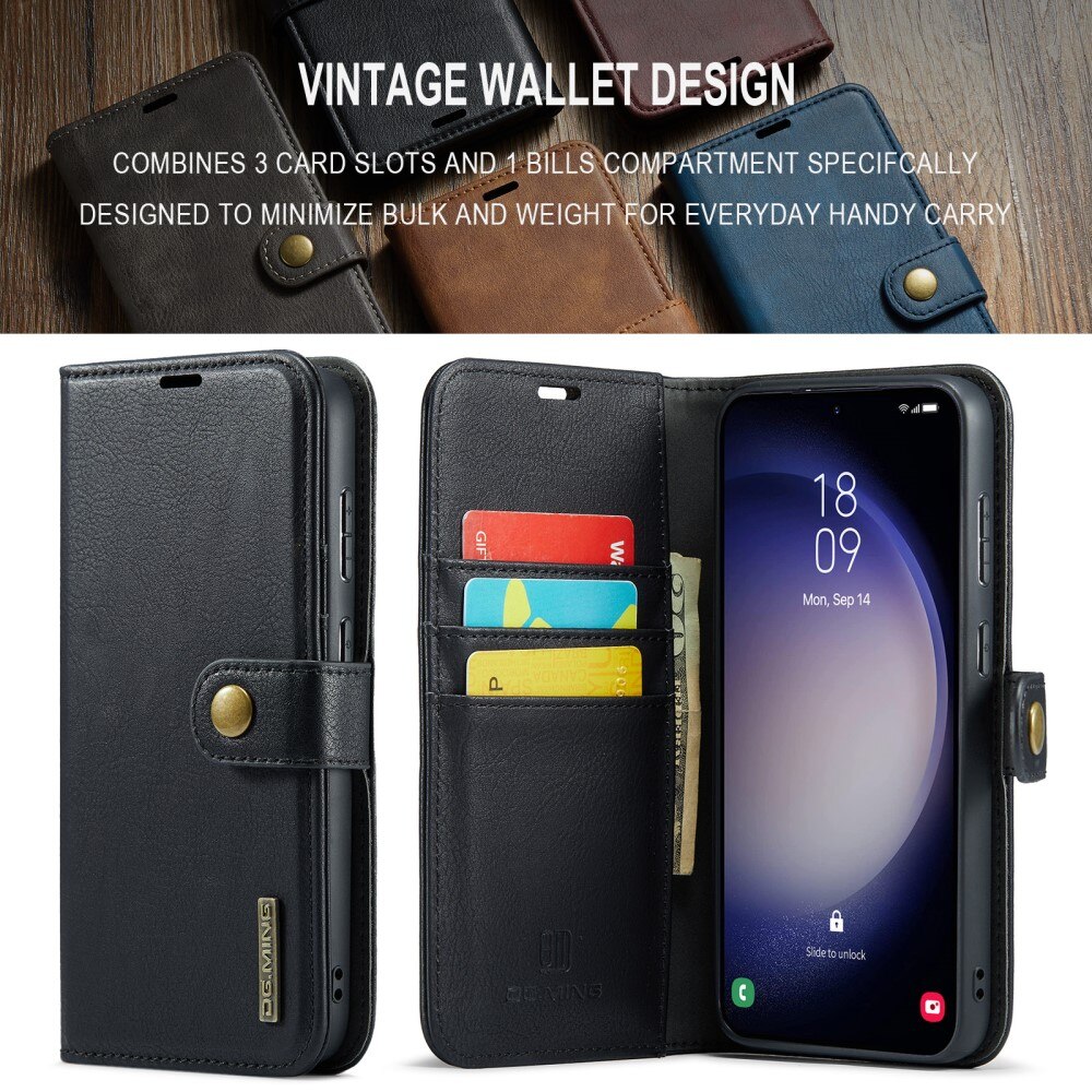 Étui portefeuille Magnet Wallet Samsung Galaxy S24 FE, Black