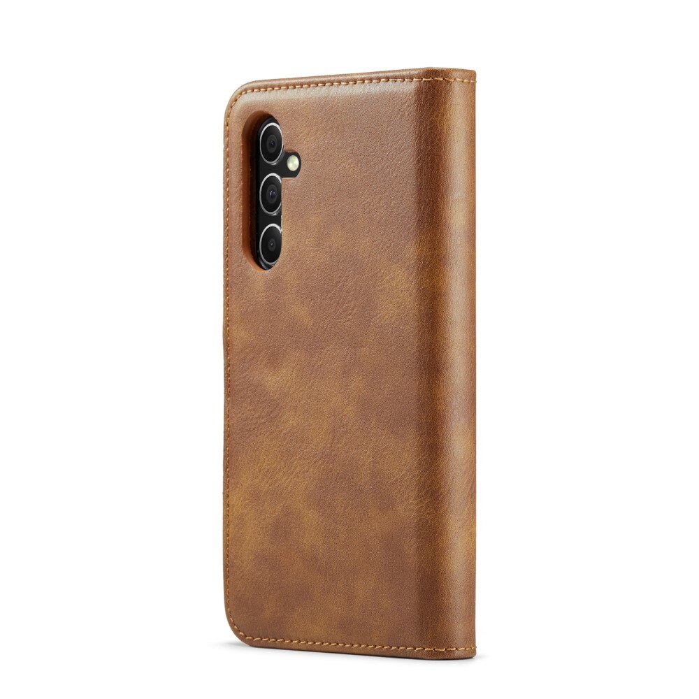 Étui portefeuille Magnet Wallet Samsung Galaxy S24 FE, Cognac