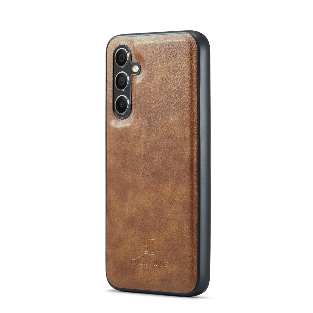 Étui portefeuille Magnet Wallet Samsung Galaxy S24 FE, Cognac