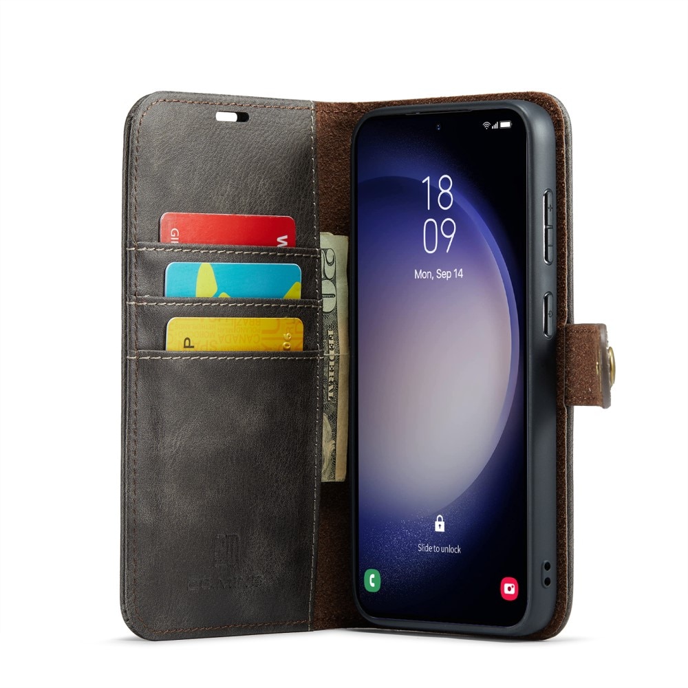 Étui portefeuille Magnet Wallet Samsung Galaxy S24 FE, Brown