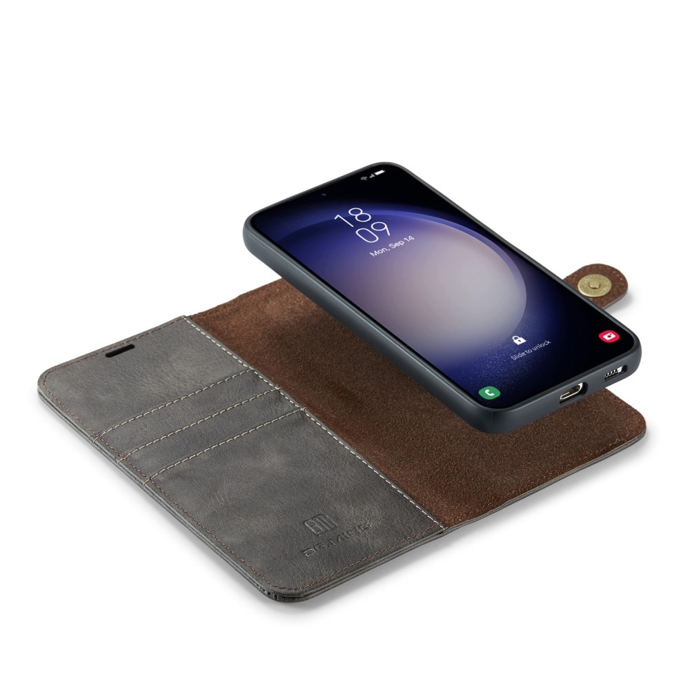 Étui portefeuille Magnet Wallet Samsung Galaxy S24 FE, Brown