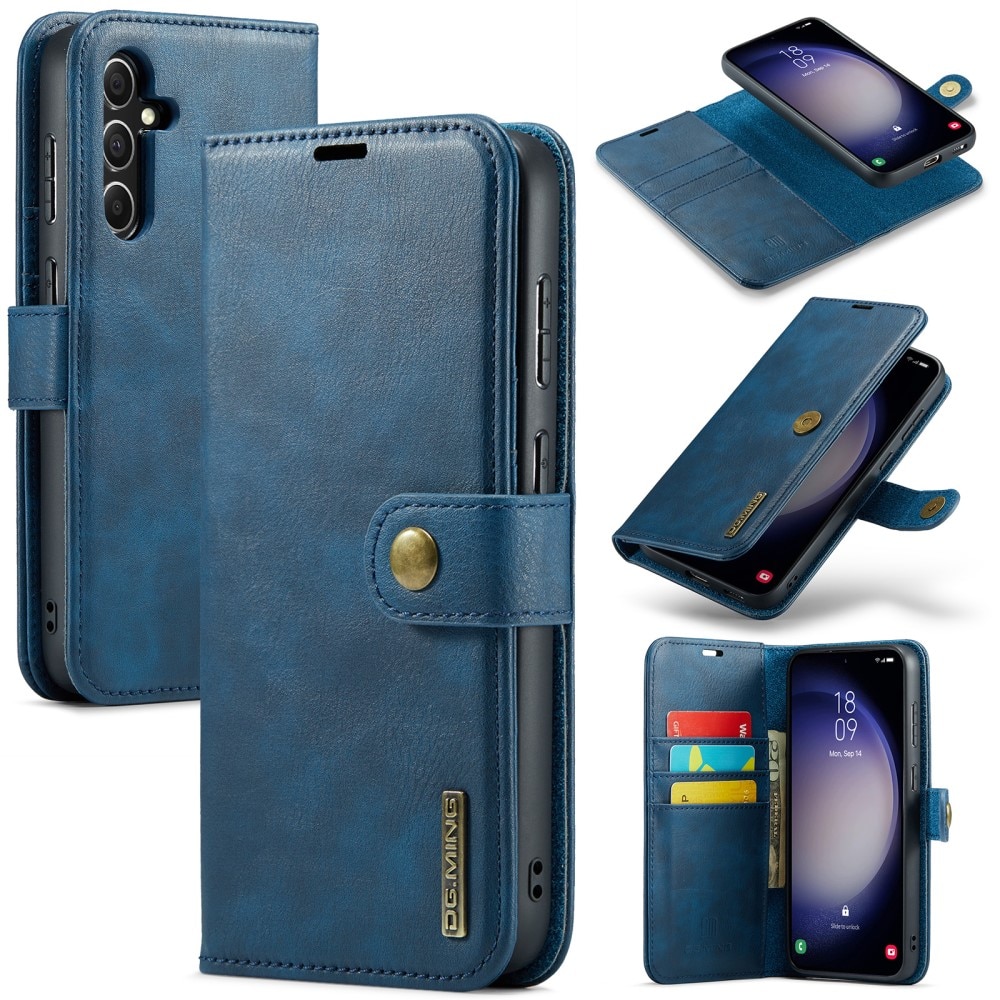 Étui portefeuille Magnet Wallet Samsung Galaxy S24 FE, Blue