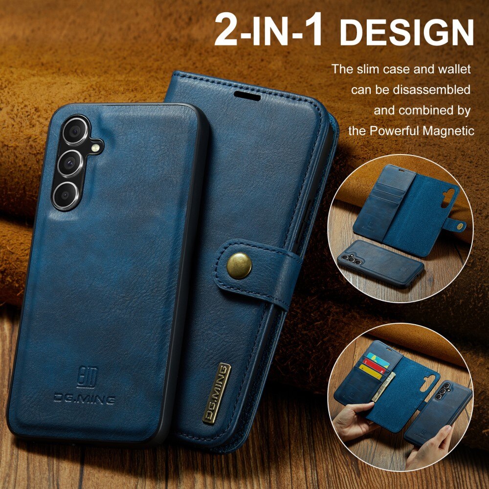 Étui portefeuille Magnet Wallet Samsung Galaxy S24 FE, Blue