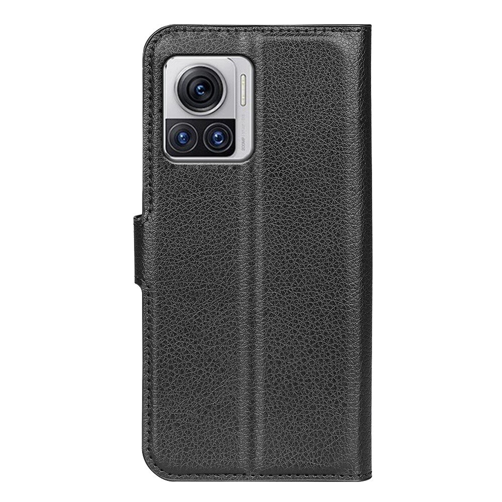 Coque portefeuille Motorola Edge 30 Ultra, Noir