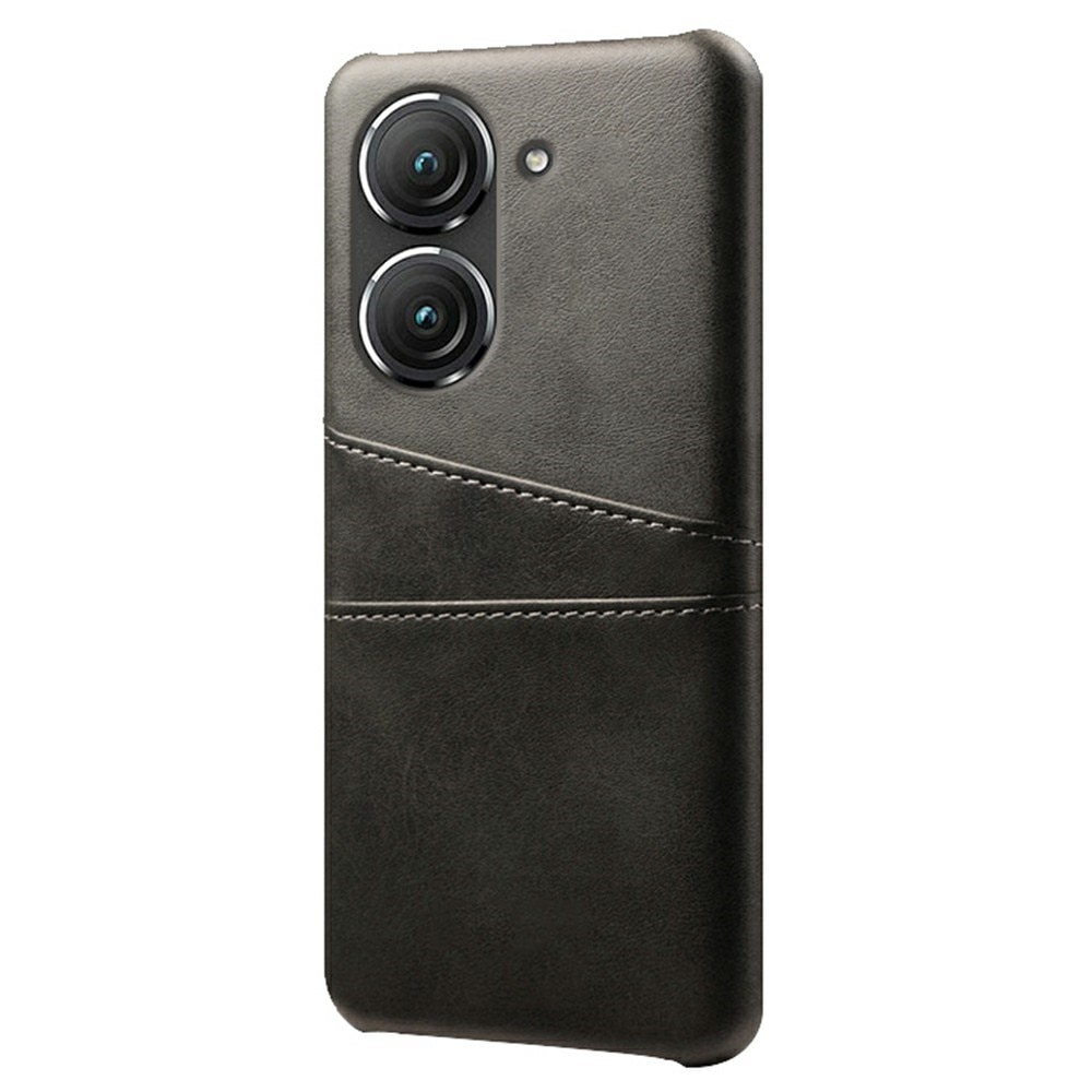 Coque Card Slots Asus Zenfone 10, noir