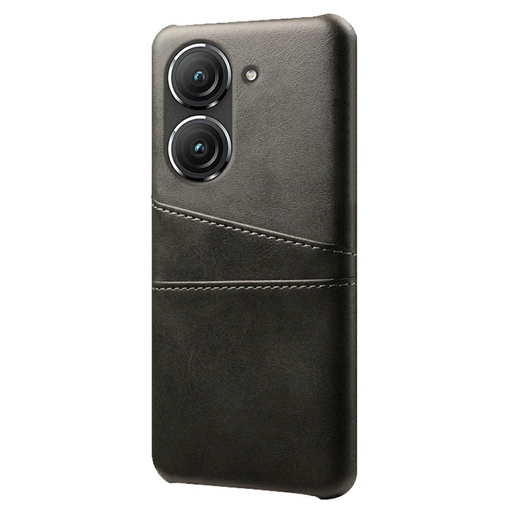 Coque Card Slots Asus ZenFone 9, Noir