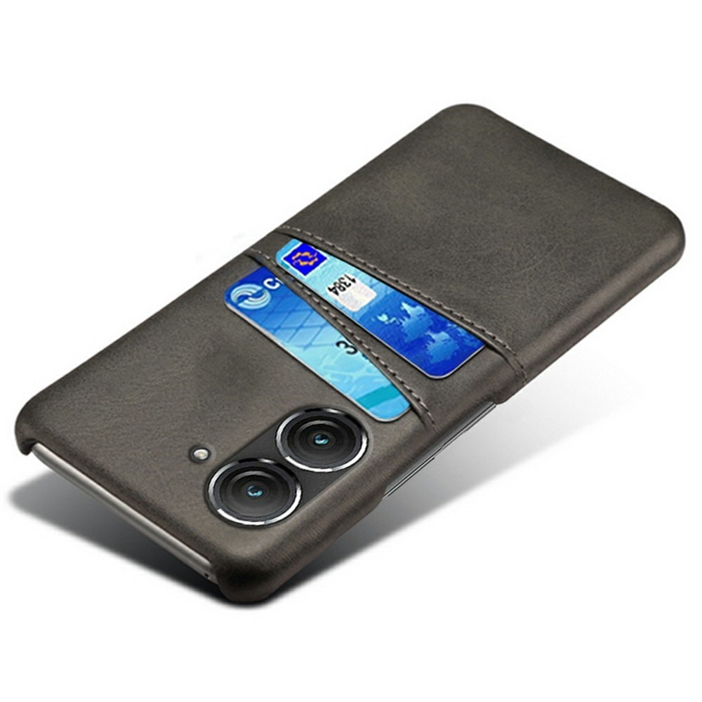 Coque Card Slots Asus ZenFone 9, Noir