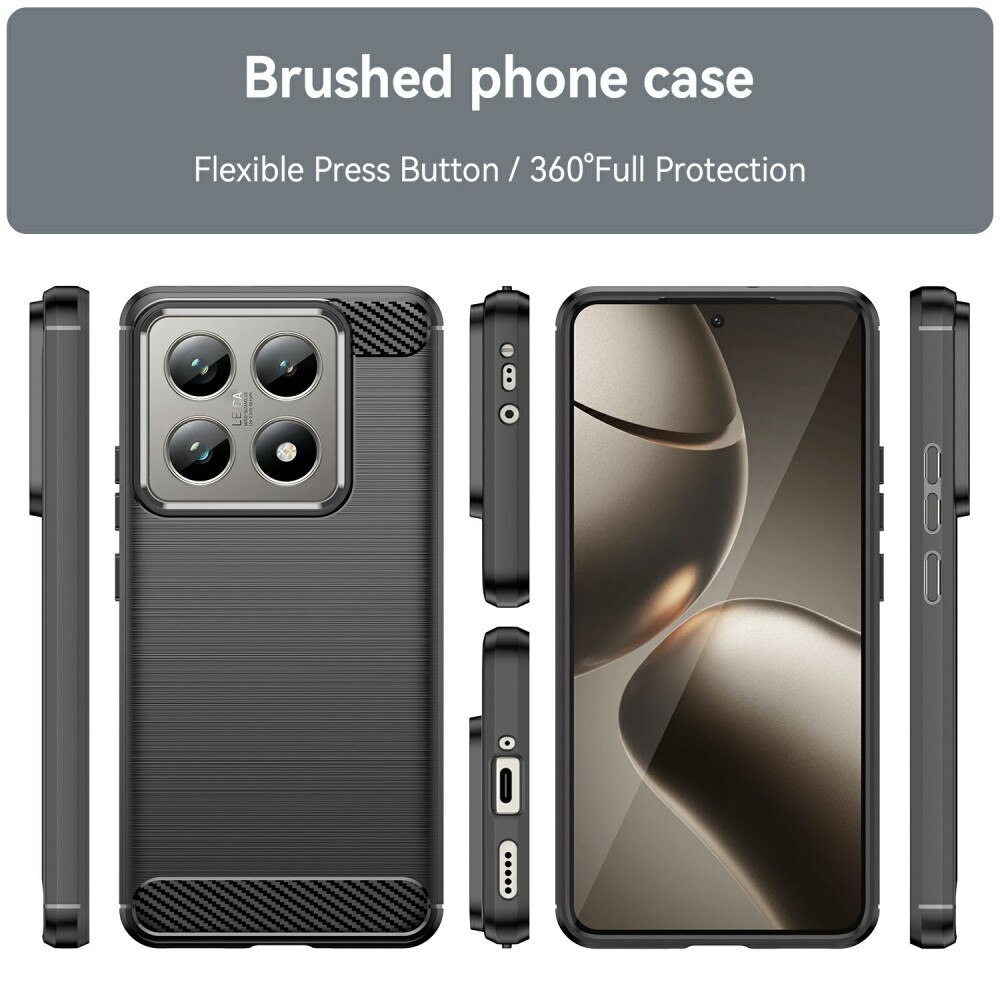 Coque TPU Brushed Xiaomi 14T, [FÄRG}