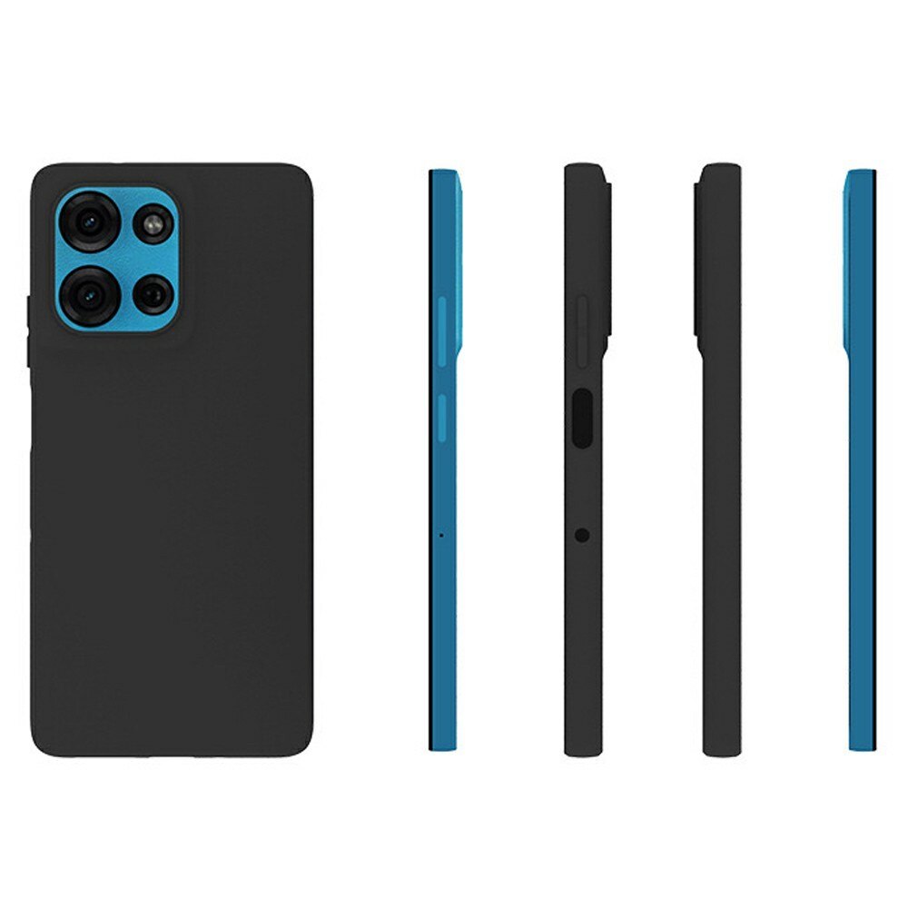 TPU Coque Motorola Moto G75, Noir