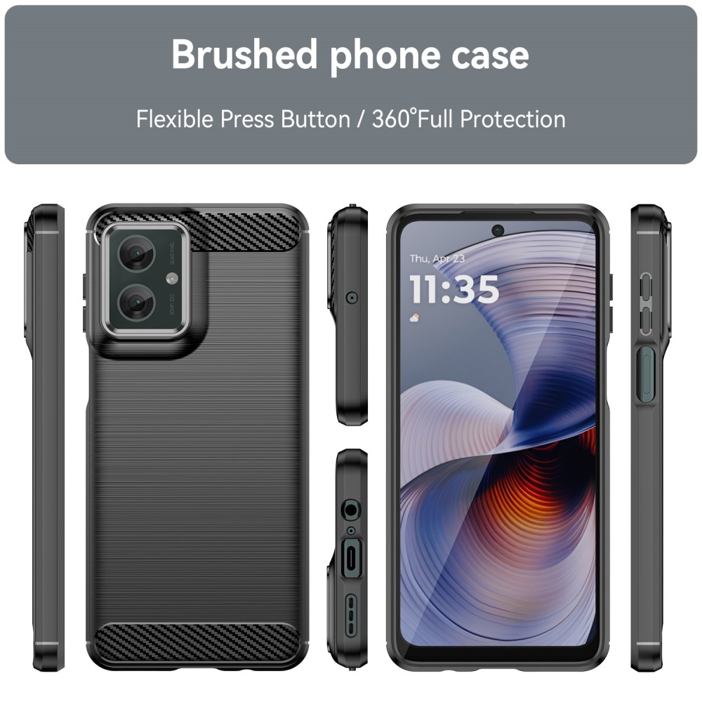 Coque TPU Brushed Motorola Moto G55, [FÄRG}