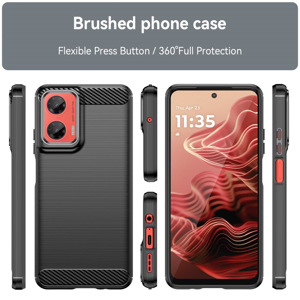 Coque TPU Brushed Motorola Moto G35, [FÄRG}