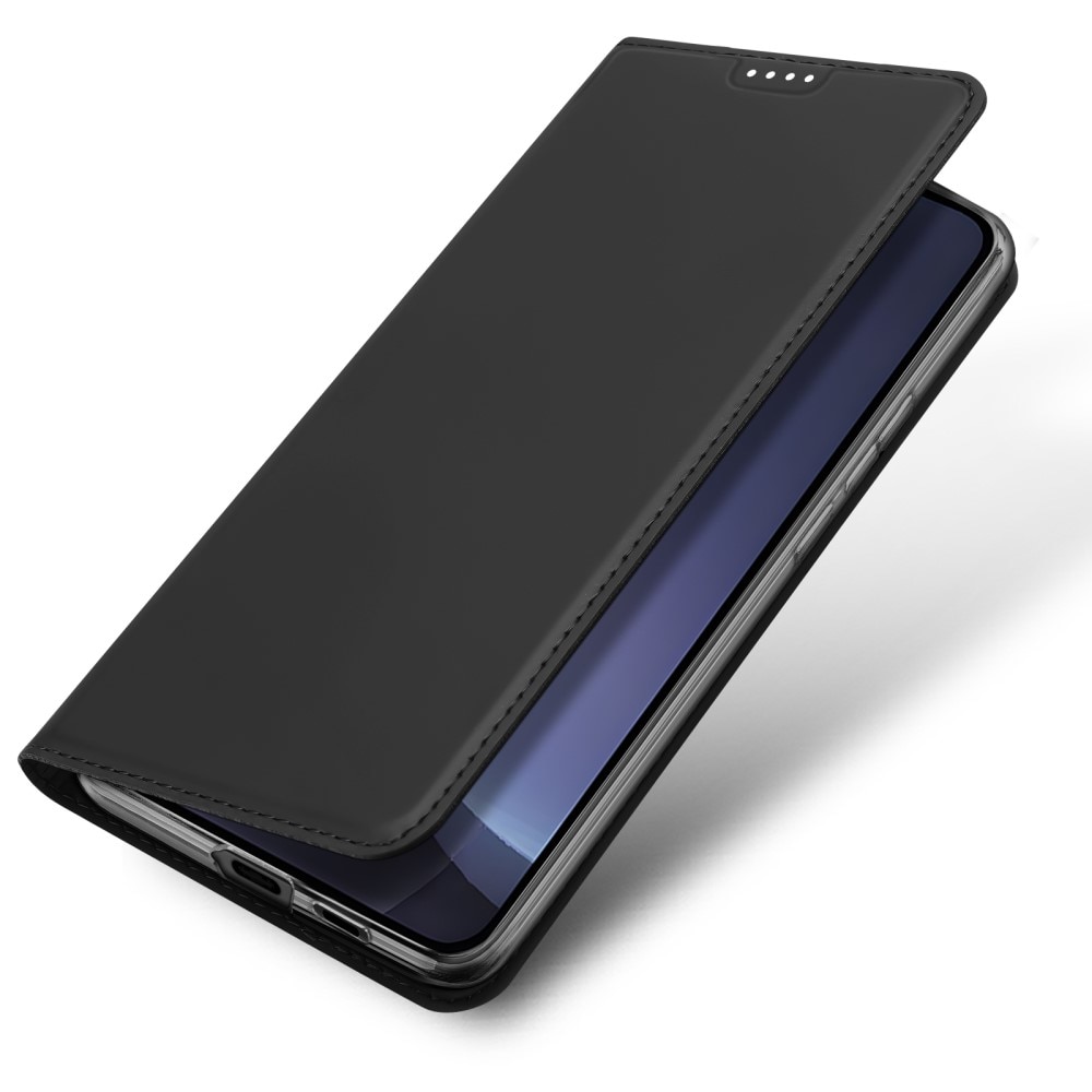 Étui portefeuille Skin Pro Series Samsung Galaxy S25, Noir