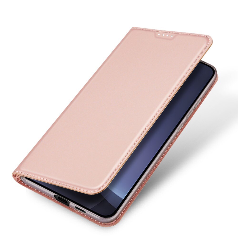 Étui portefeuille Skin Pro Series Samsung Galaxy S25, Or rose