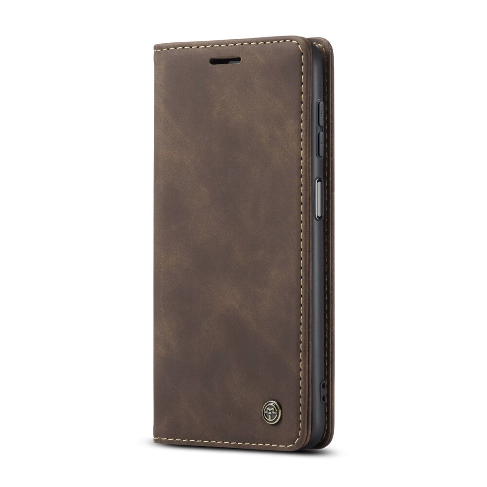 Étui portefeuille mince Samsung Galaxy A16, Marron