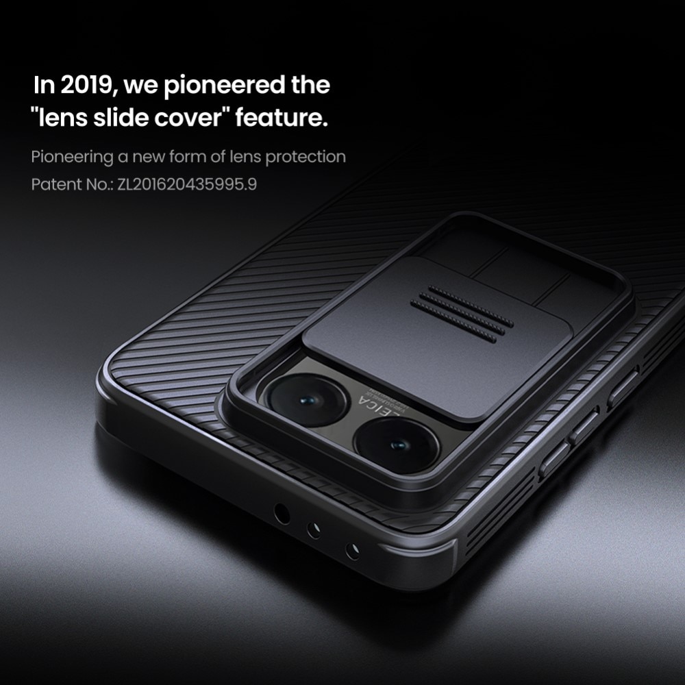 Coque CamShield Xiaomi 14T, Noir