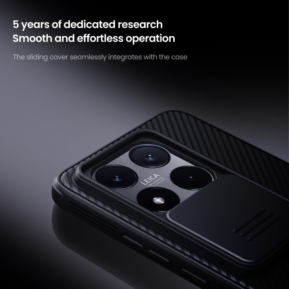 Coque CamShield Xiaomi 14T, Noir