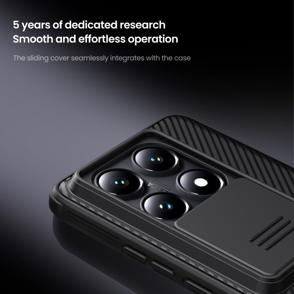 Coque CamShield Xiaomi 14T Pro, Noir