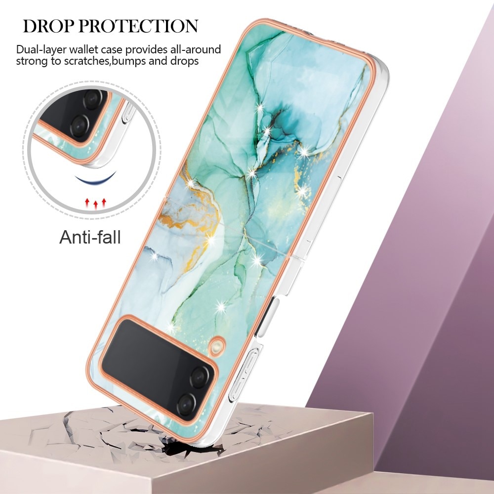 Coque TPU Samsung Galaxy Z Flip 4, Multi-couleur / motif
