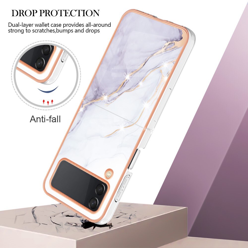 Coque TPU Samsung Galaxy Z Flip 4, Multi-couleur / motif