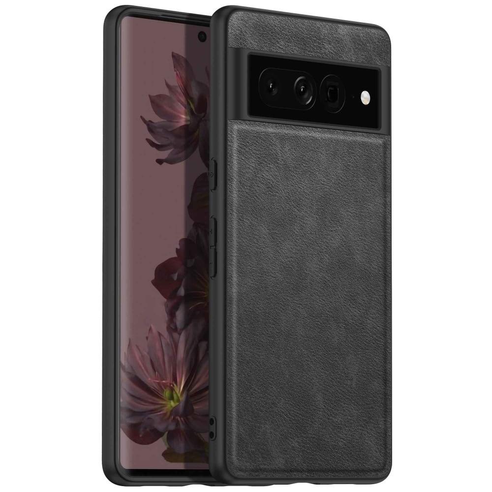 Coque en Cuir Google Pixel 7 Pro Noir