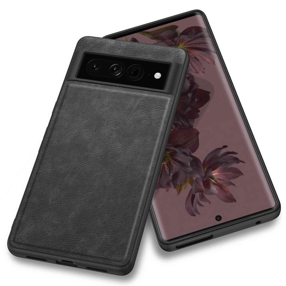 Coque en Cuir Google Pixel 7 Pro Noir