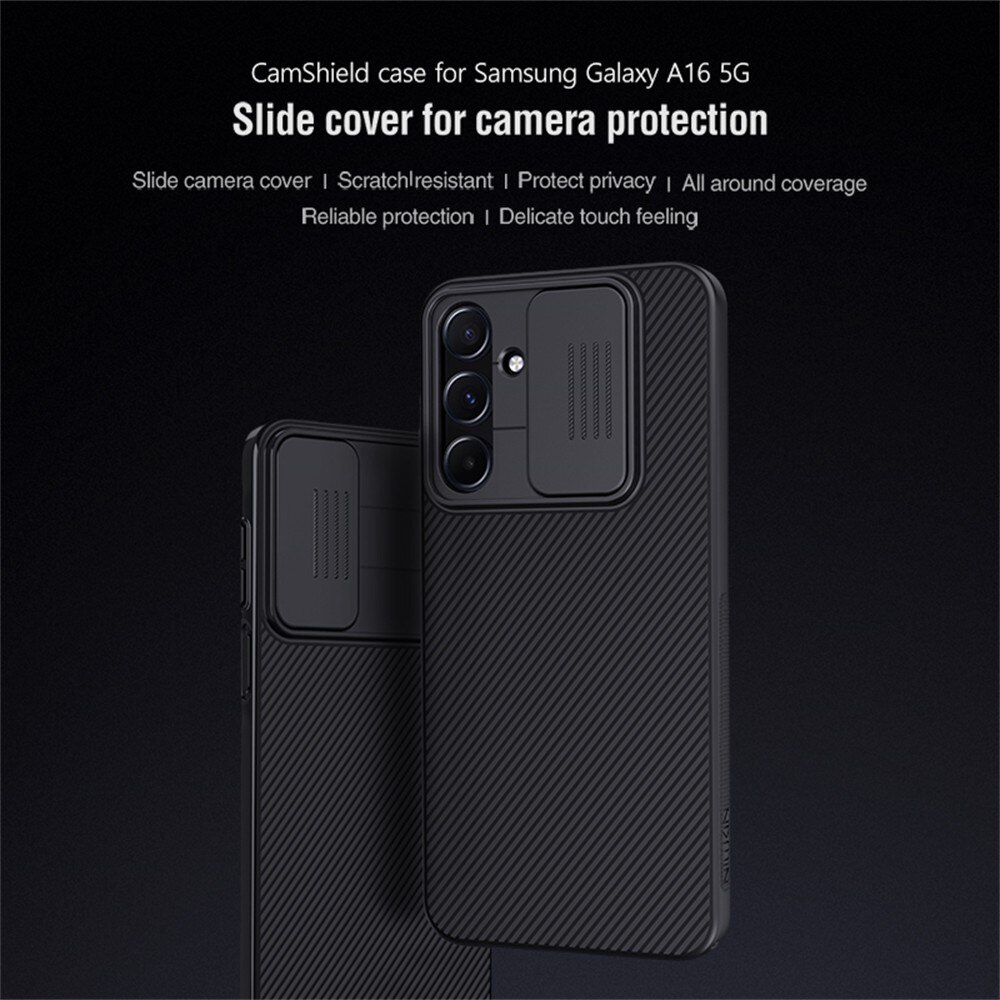 Coque CamShield Samsung Galaxy A16, Noir