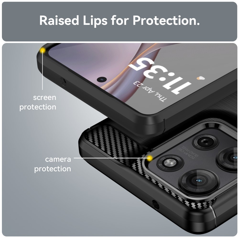 Coque TPU Brushed Motorola Moto G75, [FÄRG}