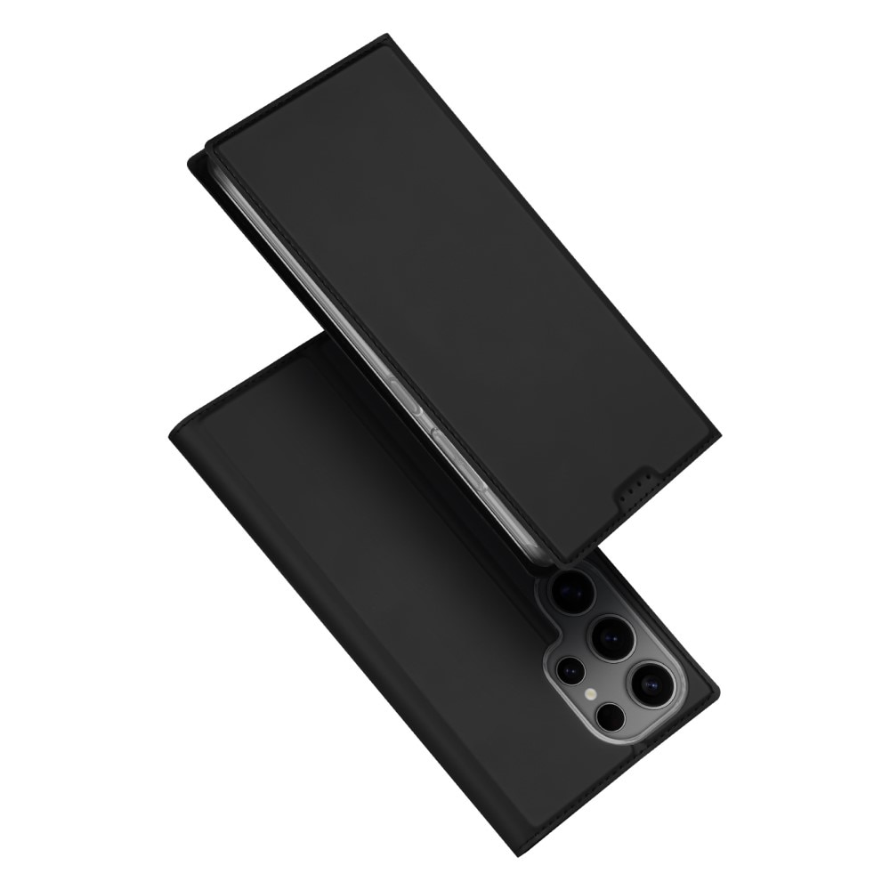Étui portefeuille Skin Pro Series Samsung Galaxy S25 Ultra, Noir