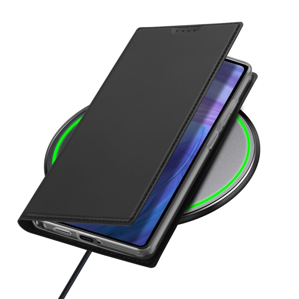 Étui portefeuille Skin Pro Series Samsung Galaxy S25 Ultra, Noir