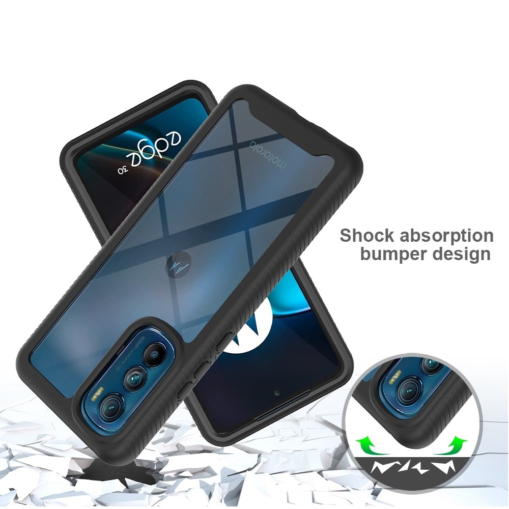 Coque Full Protection Motorola Edge 30, Noir