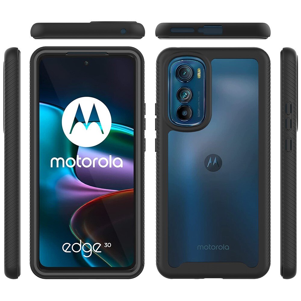 Coque Full Protection Motorola Edge 30, Noir