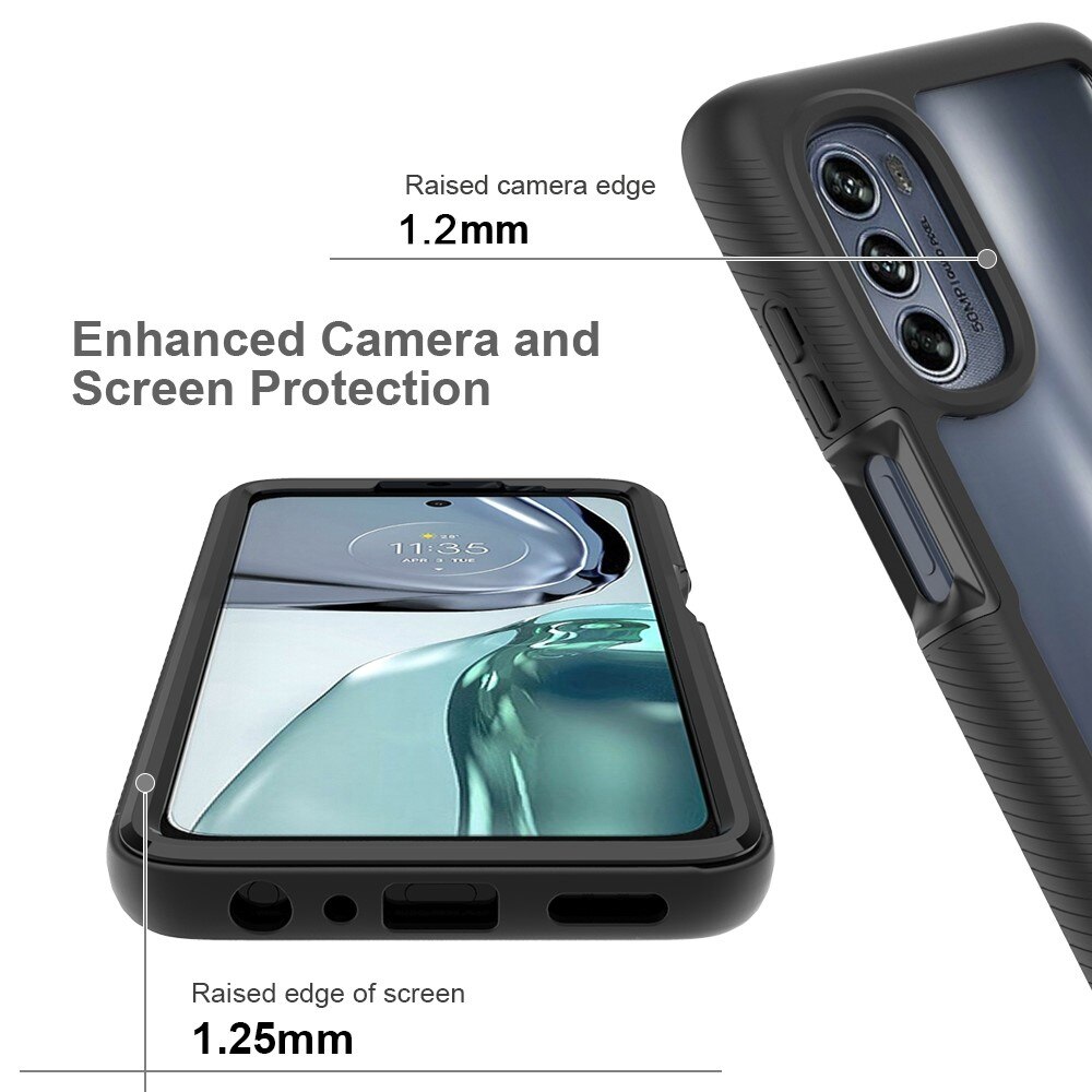 Coque Full Protection Motorola Moto G62, Noir
