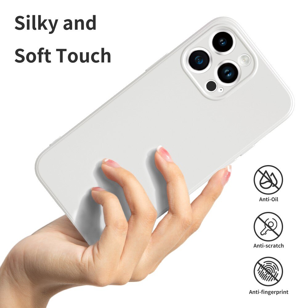 Coque Soft TPU iPhone 14 Pro Max Blanc