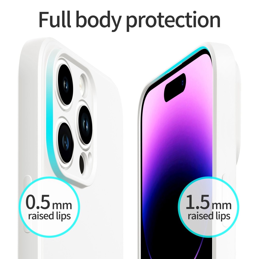 Coque Soft TPU iPhone 14 Pro Max Blanc