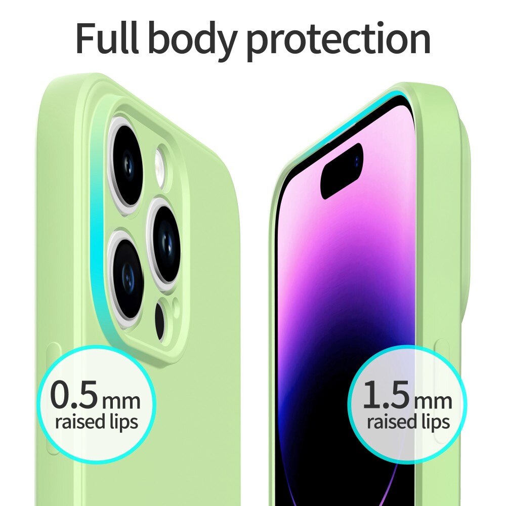 Coque Soft TPU iPhone 14 Pro Max Vert