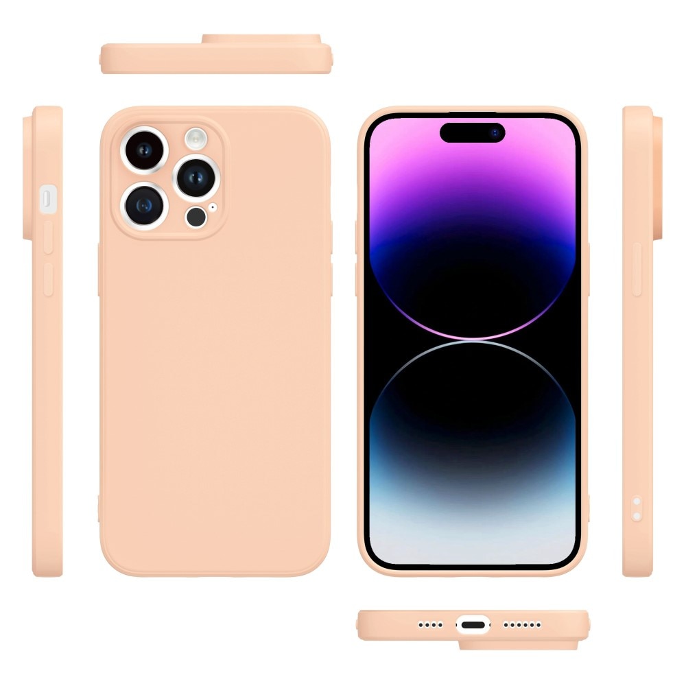 Coque Soft TPU iPhone 14 Pro Max Rose