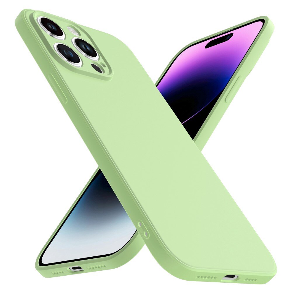 Coque Soft TPU iPhone 14 Pro Vert