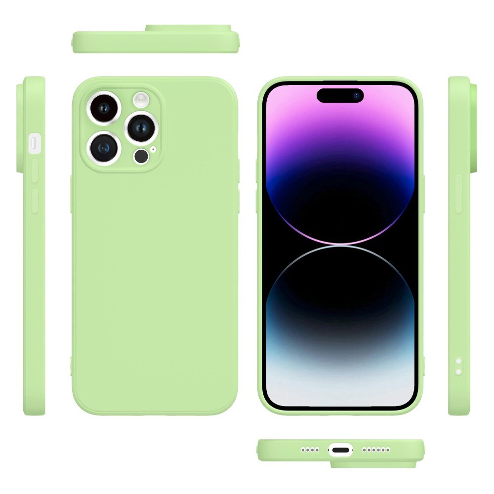 Coque Soft TPU iPhone 14 Pro Vert