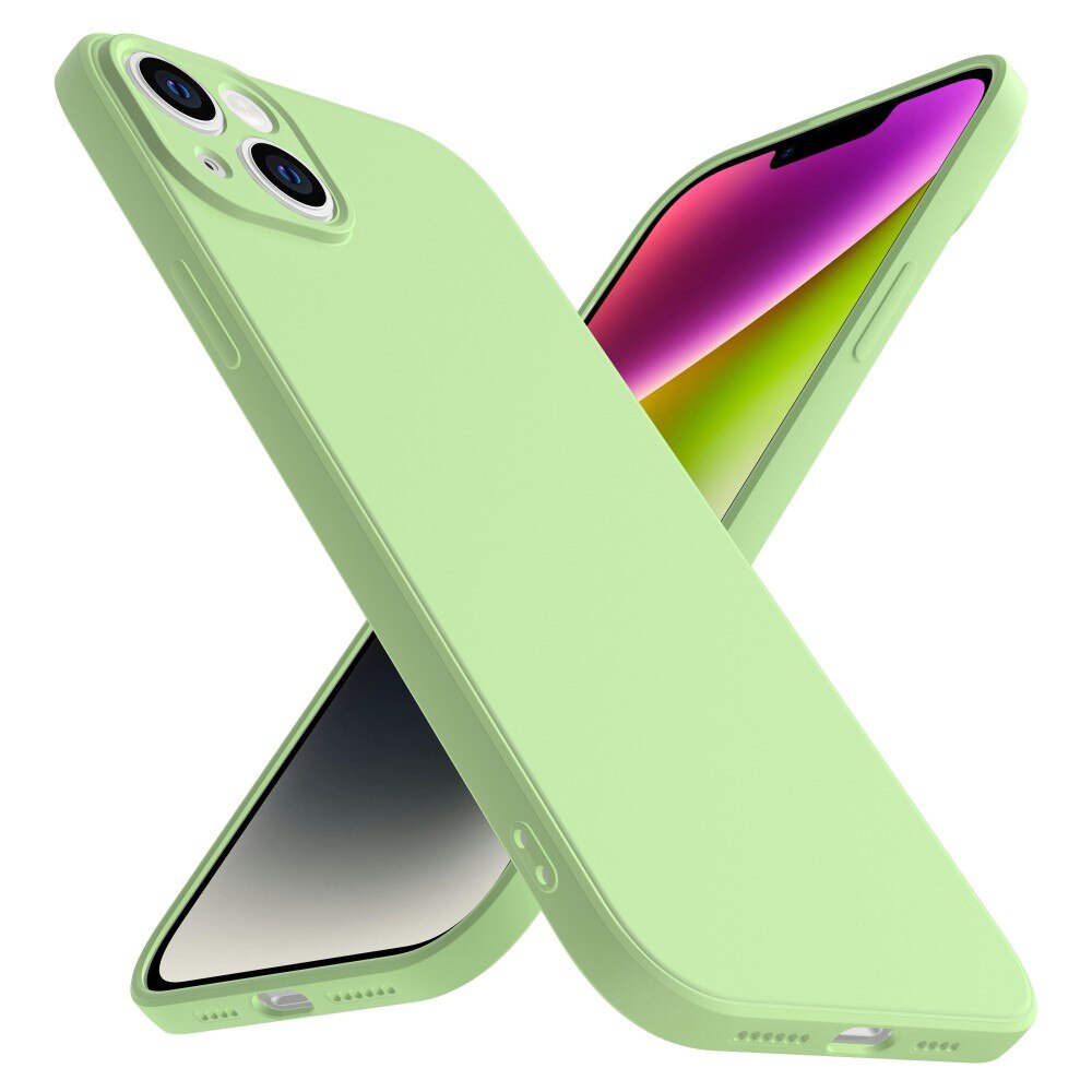 Coque Soft TPU iPhone 14 Vert