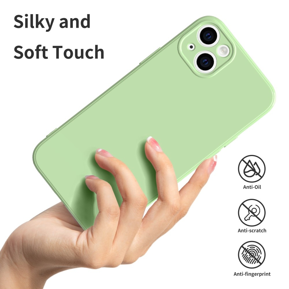 Coque Soft TPU iPhone 14 Vert