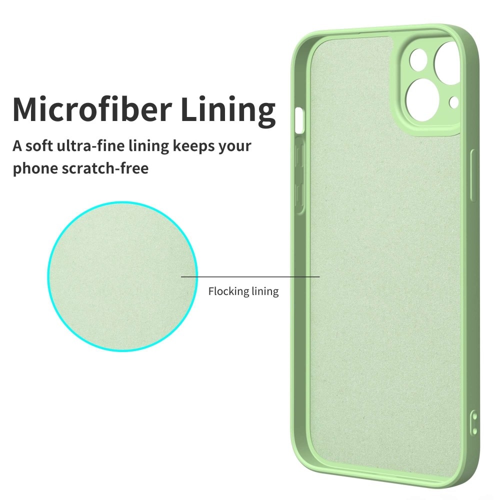 Coque Soft TPU iPhone 14 Vert