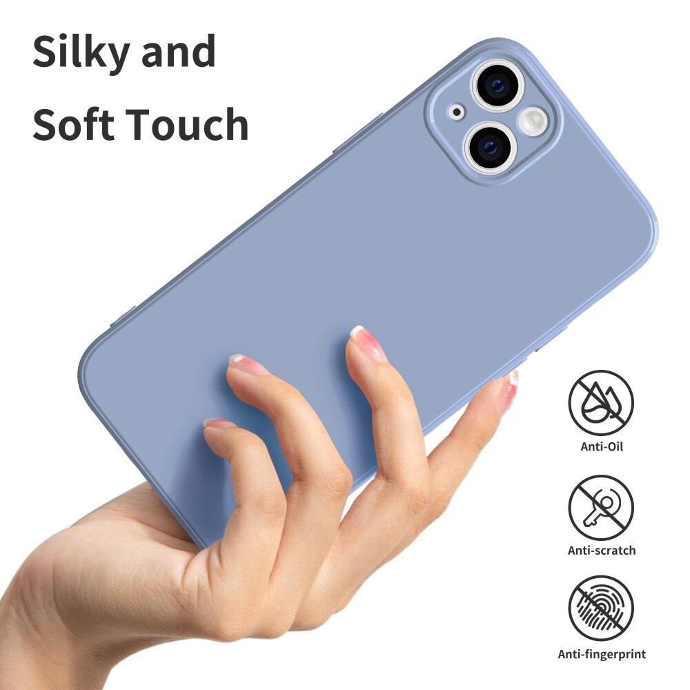 Coque Soft TPU iPhone 14 Plus Bleu