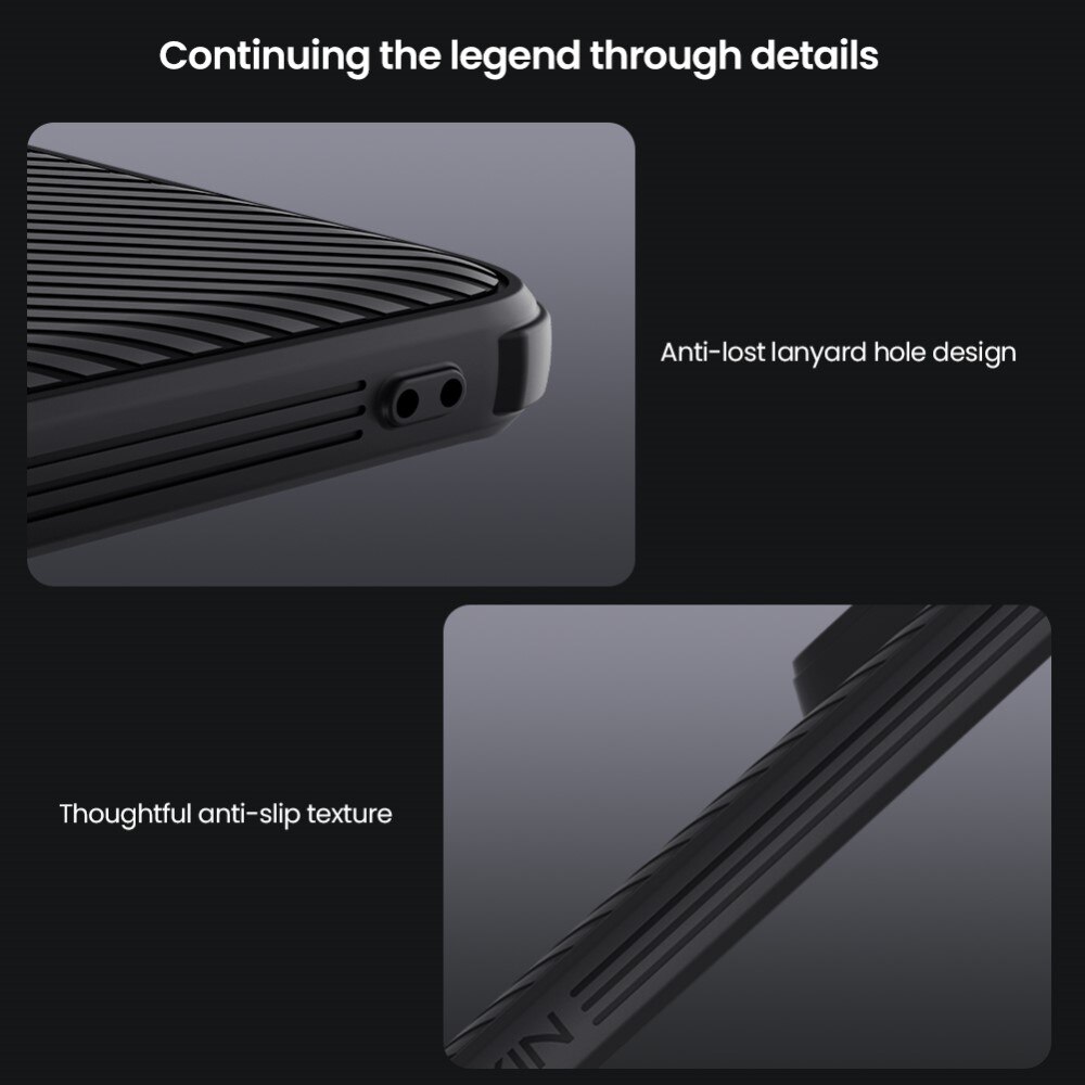 Coque CamShield Xiaomi Redmi Note 14 Pro, Noir