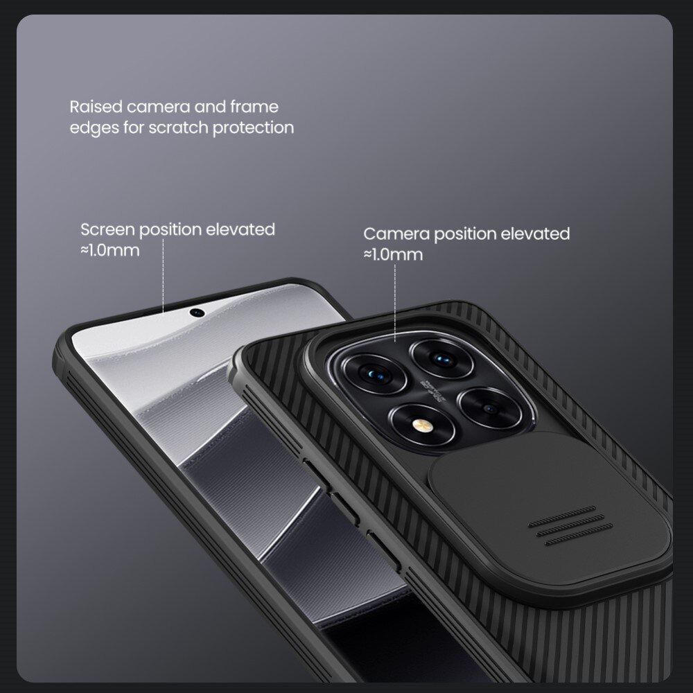 Coque CamShield Xiaomi Redmi Note 14 Pro Plus, Noir
