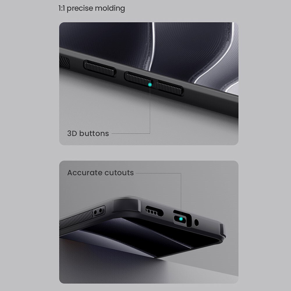 Frosted Shield MagSafe Xiaomi Redmi Note 14 5G, Noir