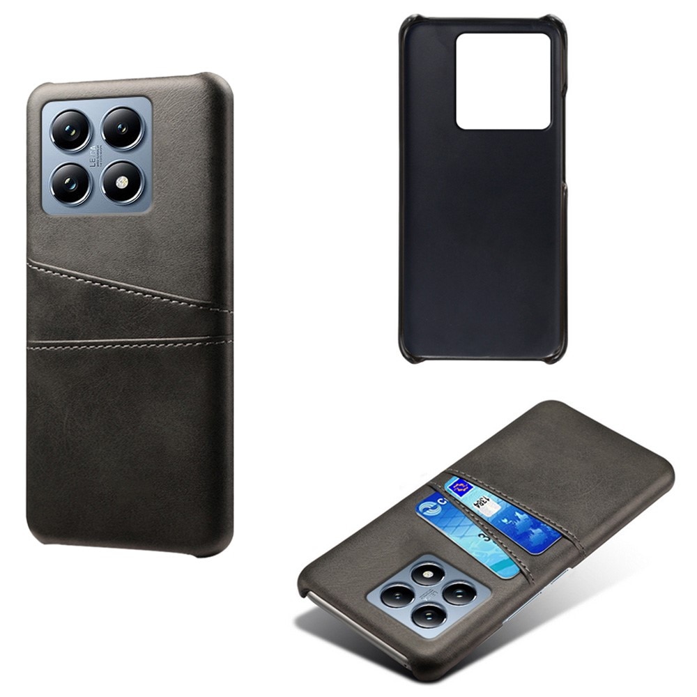 Coque Card Slots Xiaomi 14T Pro, Noir
