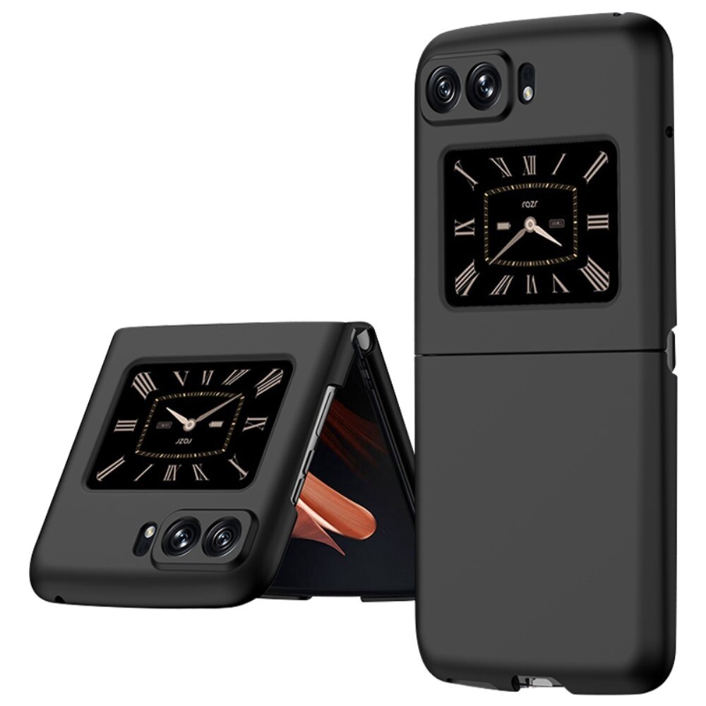 Coque dures caoutchoutées Motorola Razr 2022 Noir